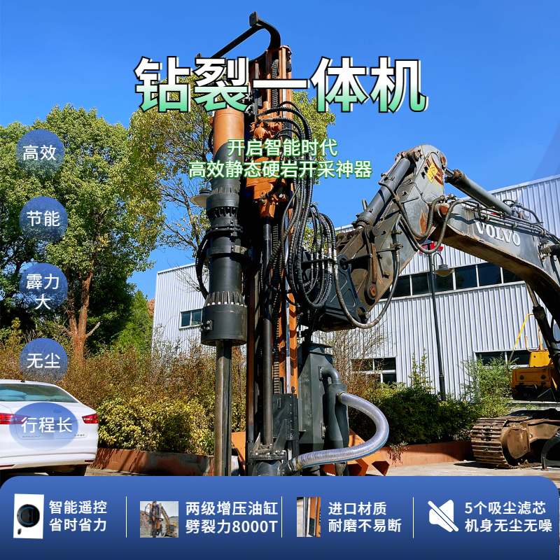 巖石鉆裂機(jī)、鉆劈機(jī)未來發(fā)展走向如何？